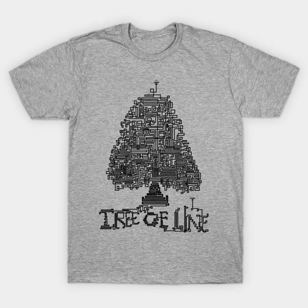 Tree Of Line T-Shirt by TenomonMalke